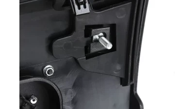 Spec-D Glossy Black ABS Rivet Style Grille w/ Stainless Steel Mesh Ford F-150 2009-2014                                     - HG-F15009JMSS-HJ - Image 7