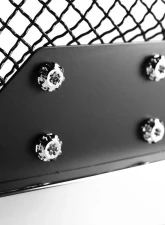 Spec-D Chrome ABS Rivet Style Grille w/ Stainless Steel Mesh Ford F-150 2015-2017                                     - HG-F15015SS - Image 6