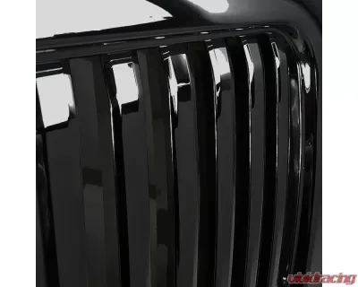 Spec-D Black ABS Vertical Grille Ford F-150 | Expedition 1999-2004 - HG-F15099JMVT