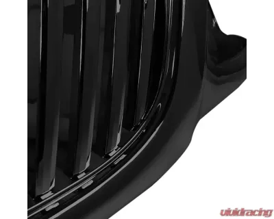 Spec-D Black ABS Vertical Grille Ford F-150 | Expedition 1999-2004 - HG-F15099JMVT
