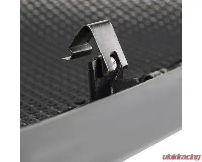 Spec-D Black ABS Rivet Style Grille w/ Stainless Steel Mesh Ford F-Series | Excursion 2005-2007 - HG-F25005JMSS-HJ