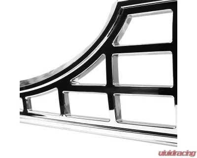 Spec-D Chrome ABS Grille Overlay Ford F-Series 2017-2018 - HG-F25017C-MD-GL