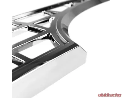 Spec-D Chrome ABS Grille Overlay Ford F-Series 2017-2018 - HG-F25017C-MD-GL