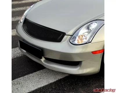 Spec-D Black ABS Sport Style Mesh Grille  Infiniti G35 2003-2007 - HG-G35032BBTR