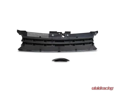 Spec-D Glossy Black ABS Horizontal Style Grille Volkswagen Golf | GTI | R32 1999-2006 - HG-GLF99BBHT