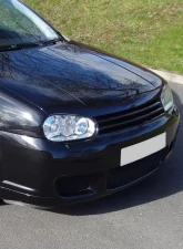 Spec-D Glossy Black ABS Horizontal Style Grille Volkswagen Golf | GTI | R32 1999-2006                                     - HG-GLF99BBHT - Image 8