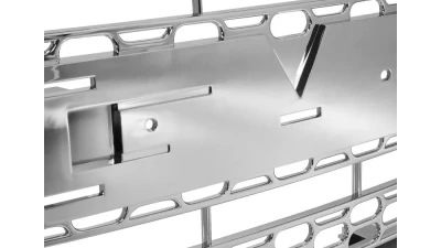 Spec-D Chrome ABS Mesh Grille GMC Sierra 2007-2013                                     - HG-GMC07CV2 - Image 2