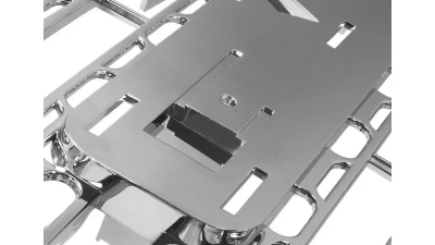 Spec-D Chrome ABS Mesh Grille GMC Sierra 2007-2013                                     - HG-GMC07CV2 - Image 4