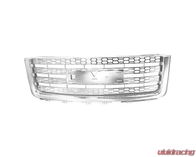 Spec-D Chrome ABS Mesh Grille GMC Sierra 2007-2013 - HG-GMC07CV2