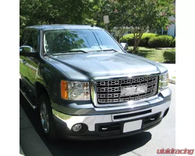 Spec-D Chrome ABS Mesh Grille GMC Sierra 2007-2013 - HG-GMC07CV2