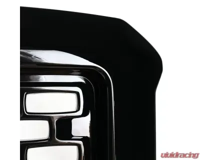 Spec-D Glossy Black ABS Denali Style Square Mesh Grille GMC Sierra 2014-2015 - HG-GMC14BK-GL