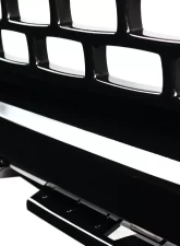 Spec-D Glossy Black ABS Denali Style Mesh Grille  GMC Sierra 2014-2015                                     - HG-GMC14JM-JL - Image 4