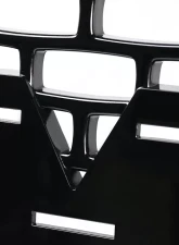 Spec-D Glossy Black ABS Denali Style Mesh Grille  GMC Sierra 2014-2015                                     - HG-GMC14JM-JL - Image 7