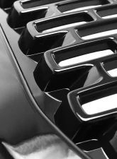 Spec-D Glossy Black ABS Denali Style Mesh Grille  GMC Sierra 2014-2015                                     - HG-GMC14JM-JL - Image 8