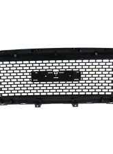 Spec-D Glossy Black ABS Denali Style Mesh Grille  GMC Sierra 2014-2015                                     - HG-GMC14JM-JL - Image 9