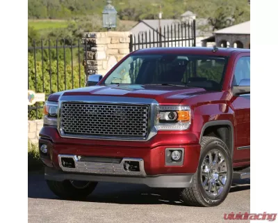 Spec-D Chrome ABS Front Skid Plate GMC Sierra 1500 Denali 2014-2015 - HG-GMC14LWC-GL