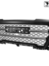 Spec-D Matte Black ABS Denali Style Mesh Grille GMC Sierra 2019-2020                                     - HG-GMC1915BB-GL - Image 10