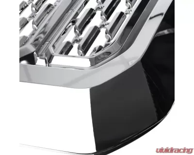 Spec-D Chrome ABS Mesh Grille GMC Sierra 2019-2020 - HG-GMC1915C-GL