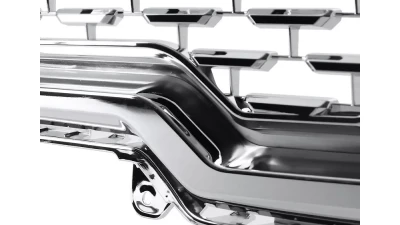 Spec-D Chrome ABS Mesh Grille GMC Sierra 2019-2020                                     - HG-GMC1915C-GL - Image 4