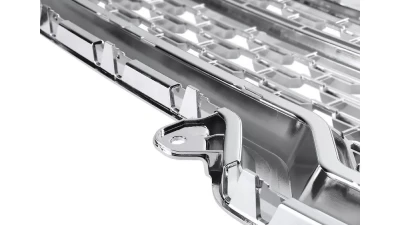 Spec-D Chrome ABS Mesh Grille GMC Sierra 2019-2020                                     - HG-GMC1915C-GL - Image 5