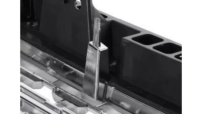 Spec-D Chrome ABS Mesh Grille GMC Sierra 2019-2020                                     - HG-GMC1915C-GL - Image 6