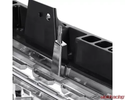 Spec-D Chrome ABS Mesh Grille GMC Sierra 2019-2020 - HG-GMC1915C-GL