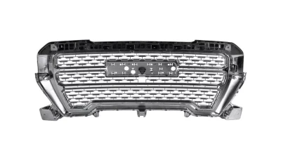 Spec-D Chrome ABS Mesh Grille GMC Sierra 2019-2020                                     - HG-GMC1915C-GL - Image 7