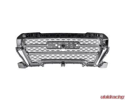 Spec-D Chrome ABS Mesh Grille GMC Sierra 2019-2020 - HG-GMC1915C-GL