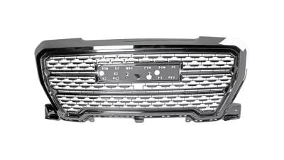 Spec-D Chrome ABS Mesh Grille GMC Sierra 2019-2020                                     - HG-GMC1915C-GL - Image 10