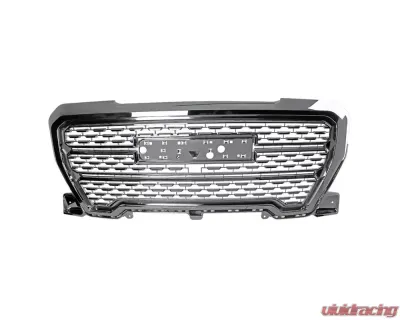 Spec-D Chrome ABS Mesh Grille GMC Sierra 2019-2020 - HG-GMC1915C-GL