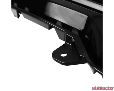 Spec-D Glossy Black ABS Mesh Grille GMC Sierra 2019-2020 - HG-GMC1915JM-GL