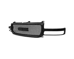 Spec-D Black ABS Round Hole Mesh Grille GMC Sierra | Yukon | Yukon XL 1999-2006