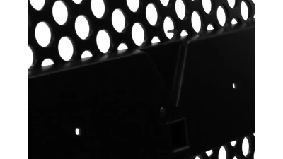 Spec-D Black ABS Round Hole Mesh Grille GMC Sierra | Yukon 1999-2006                                     - HG-GMC99JMO - Image 6