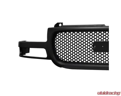 Spec-D Black ABS Round Hole Mesh Grille GMC Sierra | Yukon 1999-2006 - HG-GMC99JMO