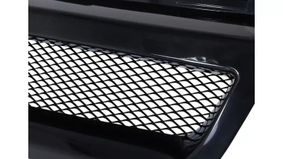 Spec-D Black ABS Grille w/ Aluminum Mesh Volkswagen Jetta 1999-2004                                     - HG-JET99TR - Image 3