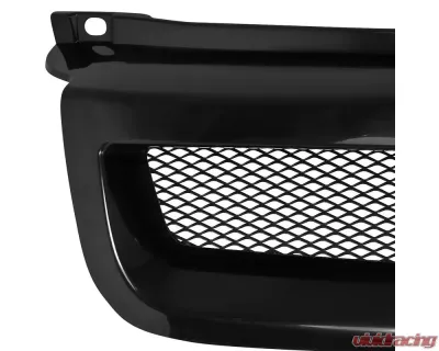 Spec-D Black ABS Grille w/ Aluminum Mesh Volkswagen Jetta 1999-2004 - HG-JET99TR