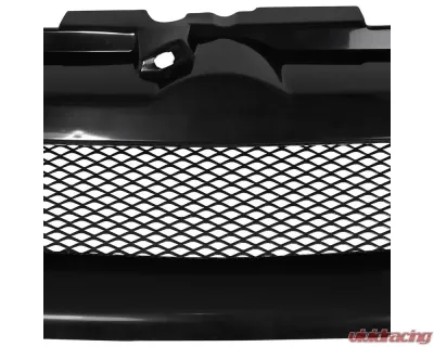 Spec-D Black ABS Grille w/ Aluminum Mesh Volkswagen Jetta 1999-2004 - HG-JET99TR