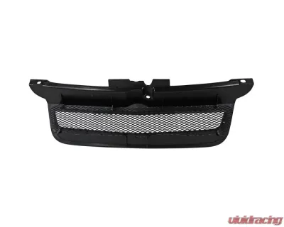 Spec-D Black ABS Grille w/ Aluminum Mesh Volkswagen Jetta 1999-2004 - HG-JET99TR