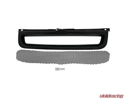 Spec-D Black ABS Grille w/ Aluminum Mesh Volkswagen Jetta 1999-2004 - HG-JET99TR