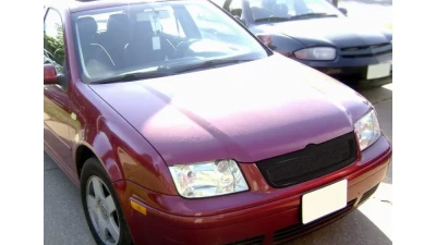 Spec-D Black ABS Grille w/ Aluminum Mesh Volkswagen Jetta 1999-2004                                     - HG-JET99TR - Image 10