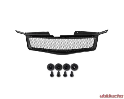 Spec-D Black ABS Mesh Grille Nissan Maxima 2004-2006 - HG-MAX04BB-RS