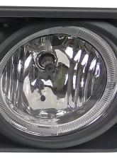 Spec-D Black ABS Grille w/ Dual H10 Fog Lights Ford Mustang 2005-2009                                     - HG-MST05HFOGBK - Image 3