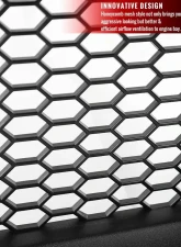 Spec-D Black ABS Mesh Grille w/ Dual Integrated LED Bar Ford Mustang 2015-2017                                     - HG-MST15BKDRL-GP - Image 4