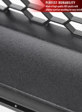 Spec-D Black ABS Mesh Grille w/ Dual Integrated LED Bar Ford Mustang 2015-2017                                     - HG-MST15BKDRL-GP - Image 5