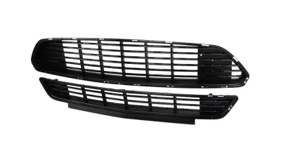 Spec-D Black ABS California Edition Style Upper & Lower Grille - 2PC Ford Mustang 2015-2017                                     - HG-MST15CA-BN - Image 10