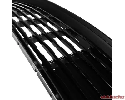 Spec-D Black ABS California Edition Style Upper & Lower Grille - 2PC Ford Mustang 2015-2017 - HG-MST15CA-BN