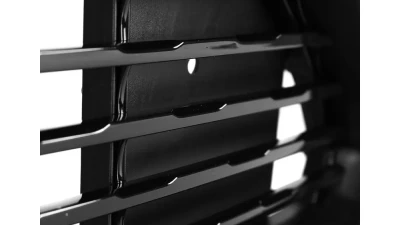 Spec-D Black ABS California Edition Style Upper & Lower Grille - 2PC Ford Mustang 2015-2017                                     - HG-MST15CA-BN - Image 4