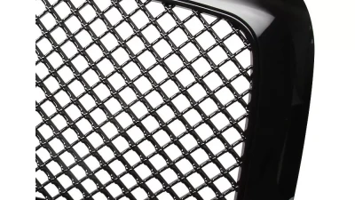 Spec-D Glossy Black ABS Mesh Grille Dodge Ram 2006-2008                                     - HG-RAM06JM - Image 2