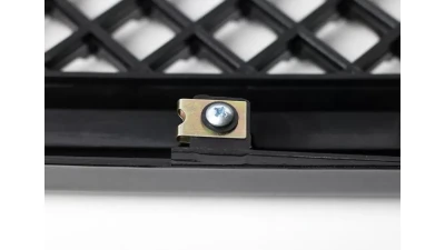 Spec-D Glossy Black ABS Mesh Grille Dodge Ram 2006-2008                                     - HG-RAM06JM - Image 9