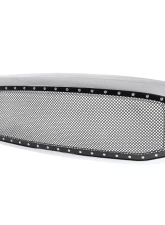Spec-D Chrome ABS Rivet Style Grille w/ Stainless Steel Mesh Dodge Ram 2006-2008                                     - HG-RAM06SS - Image 10